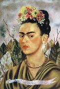 Frida Kahlo Self-Portrait oil